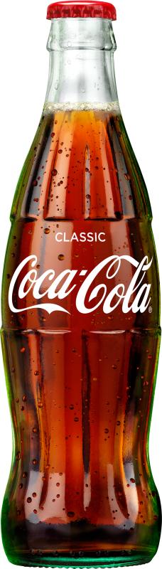Coca cola 0.33L glass