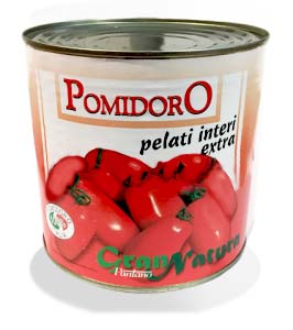 LAS Tomater Flådde Pel 2,5 kg x 6 stk