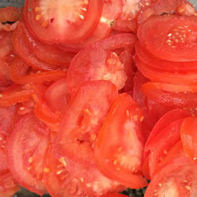 Tomat skivet 1 kg