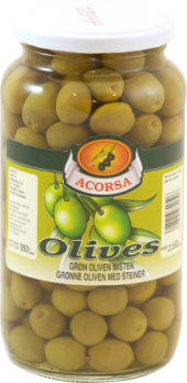 Oliven grønn u/sten 6x1 kg