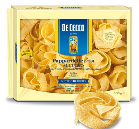 Las pappardelle egg pasta 8x500 gr