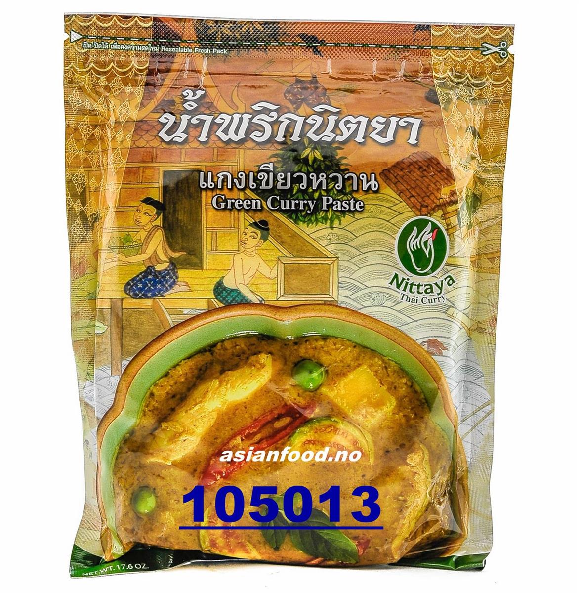 Green Curry Paste Nittaya 10x1 kg  cari Xanh