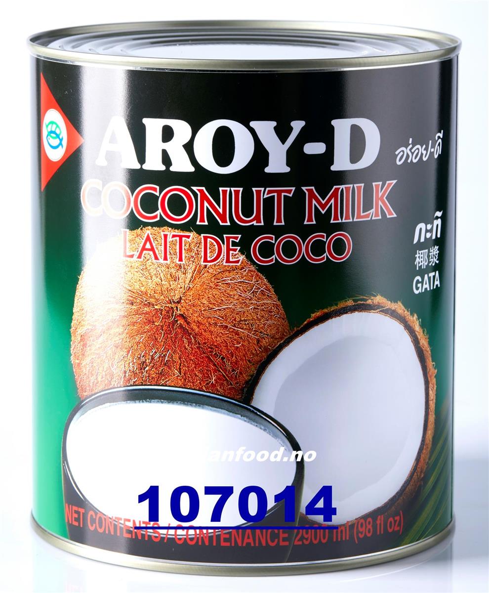 Kokosnøttmelk Aroy-D 6x2900 ml nuoc cot dua