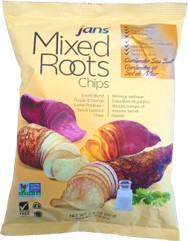 Chips rotgrønnsaker koriander & havsalt 12x80g